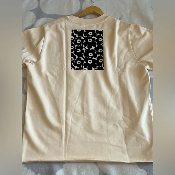 Marimekko Sweater Hiirenvirna Kaksoset Tiger Off White Brown Gray Size M - Picture 10 of 15